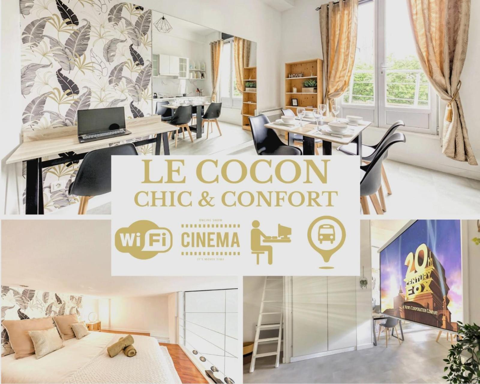 Le Cocon - Confort - Cinema - Espace De Travail - Netflix & Chill - Proche Paris - Offre Speciale Cachan Exterior foto